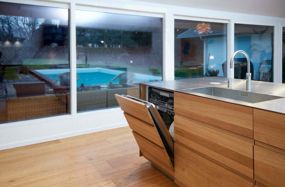 Integreret opvaskemaskine